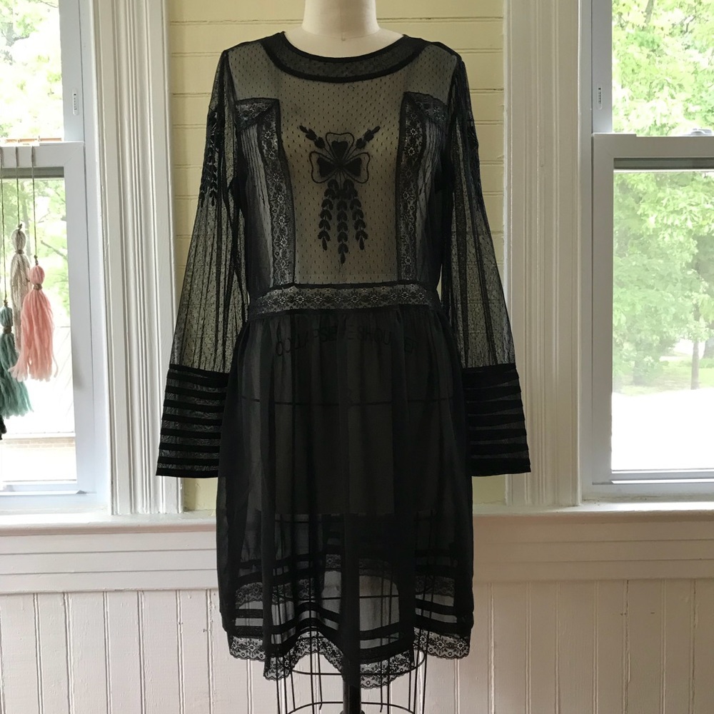 Anthropolgie meadow rue dress